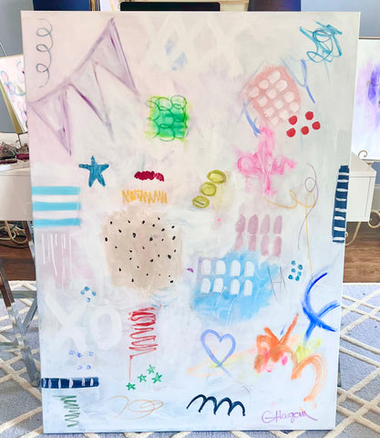 Lollipops and Gummy Bears 36x48